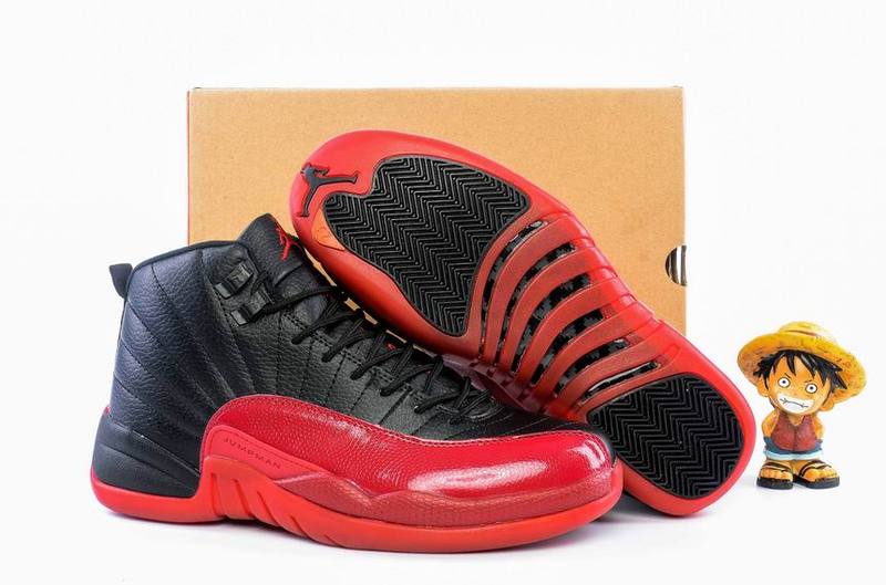 Running weapon Cheap Air Jordan 12 Shoes Retro Women Black/Red